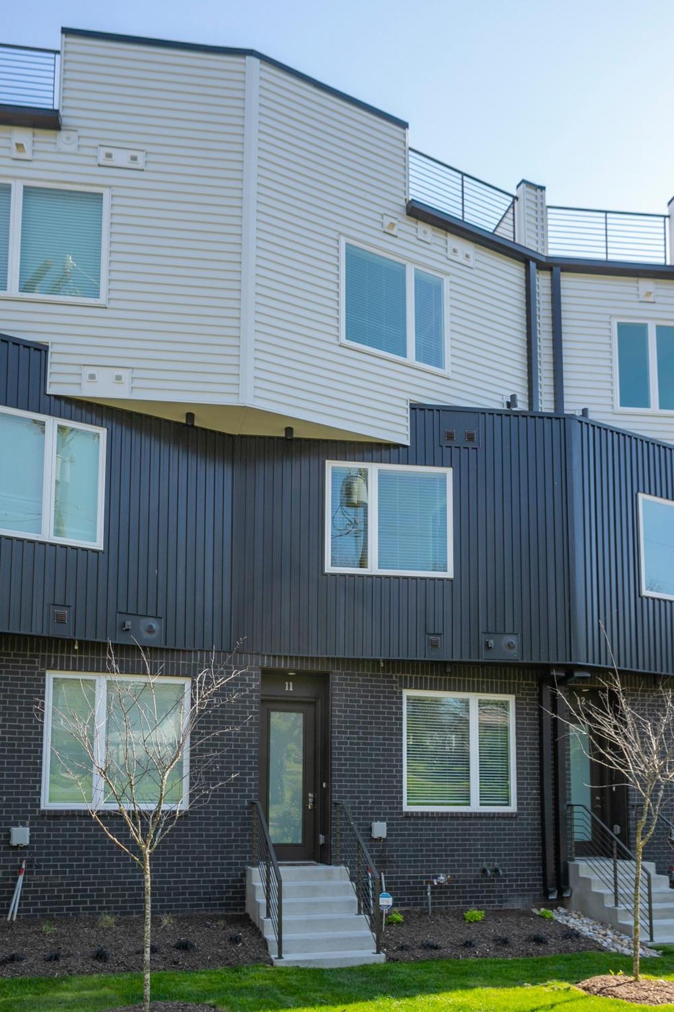 Luxury Townhome Skyline Views Mins To Dt Nashville Exteriör bild